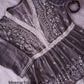Edha Grey Short Georgette Kurta