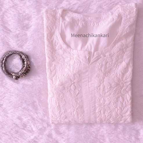 Andaaz White Modal Long Kurta