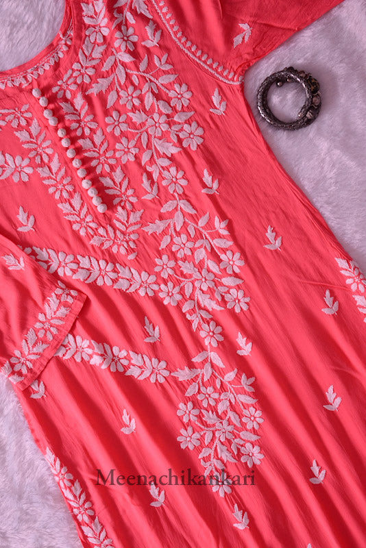 Suhana Carrot Modal Straight Kurta