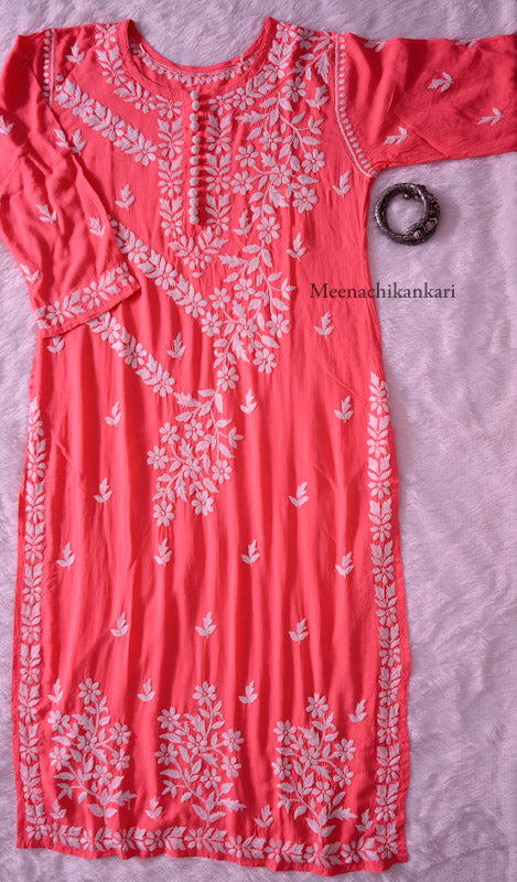 Suhana Carrot Modal Straight Kurta