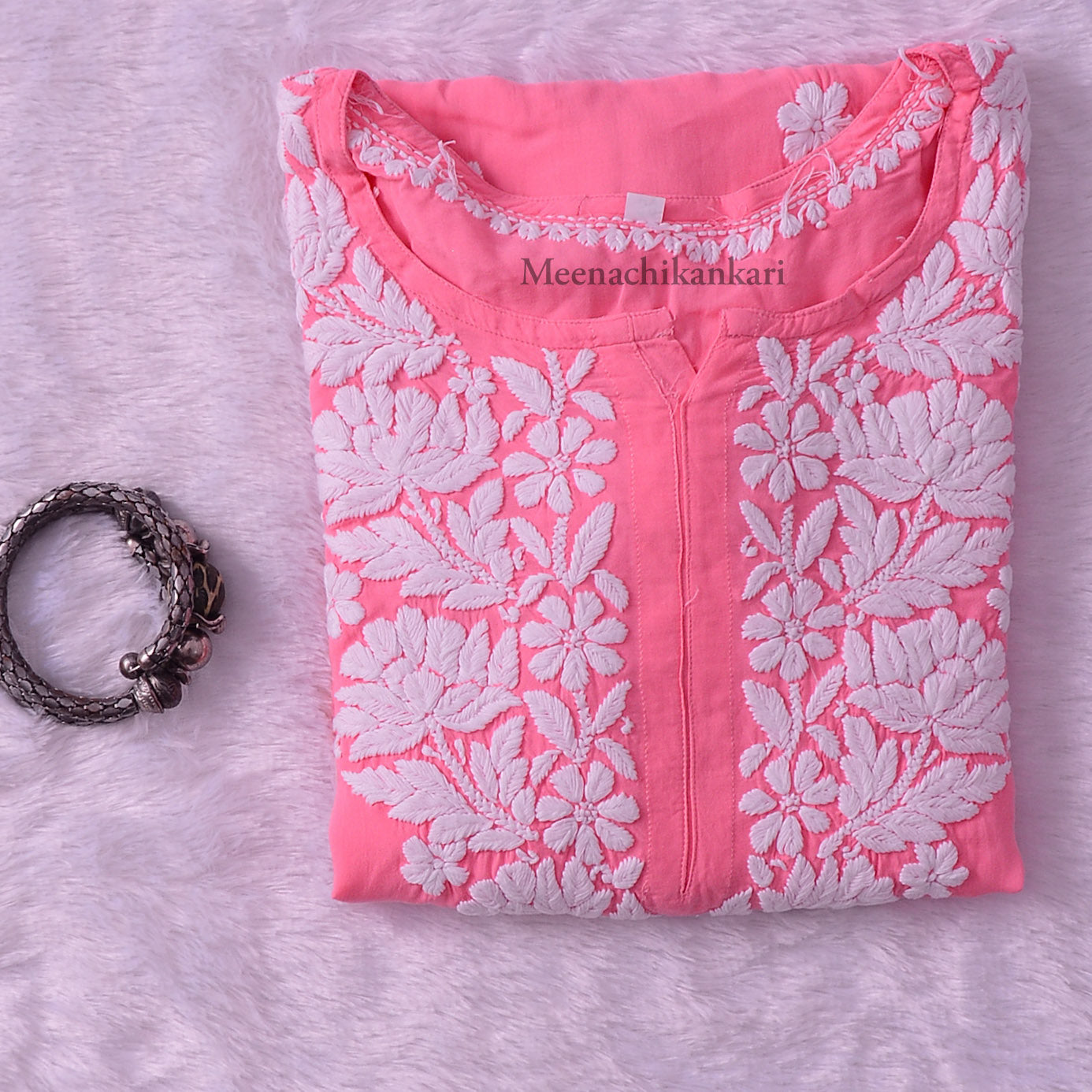 Jawaria Carrot Modal Straight Kurta