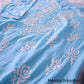 Mahek Ocean Blue Long Modal Straight Kurta