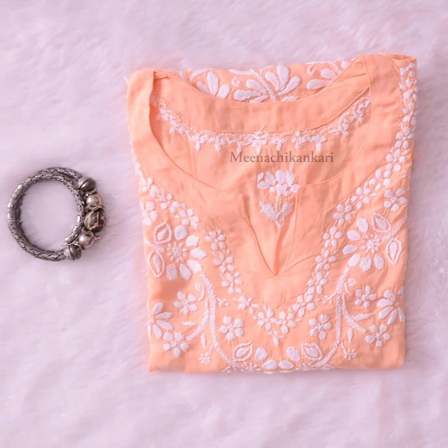 Exclusive Peach Modal Short Kurta
