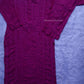 Jasmine Chikankari Magenta Muslin kurta Set