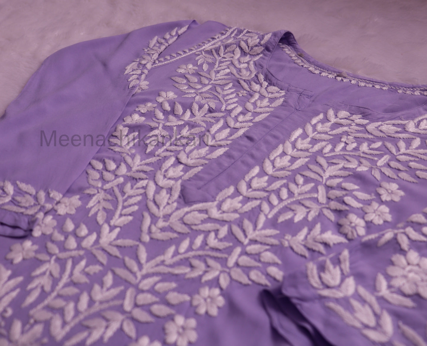 Saiba Lilac Modal Kurta Set