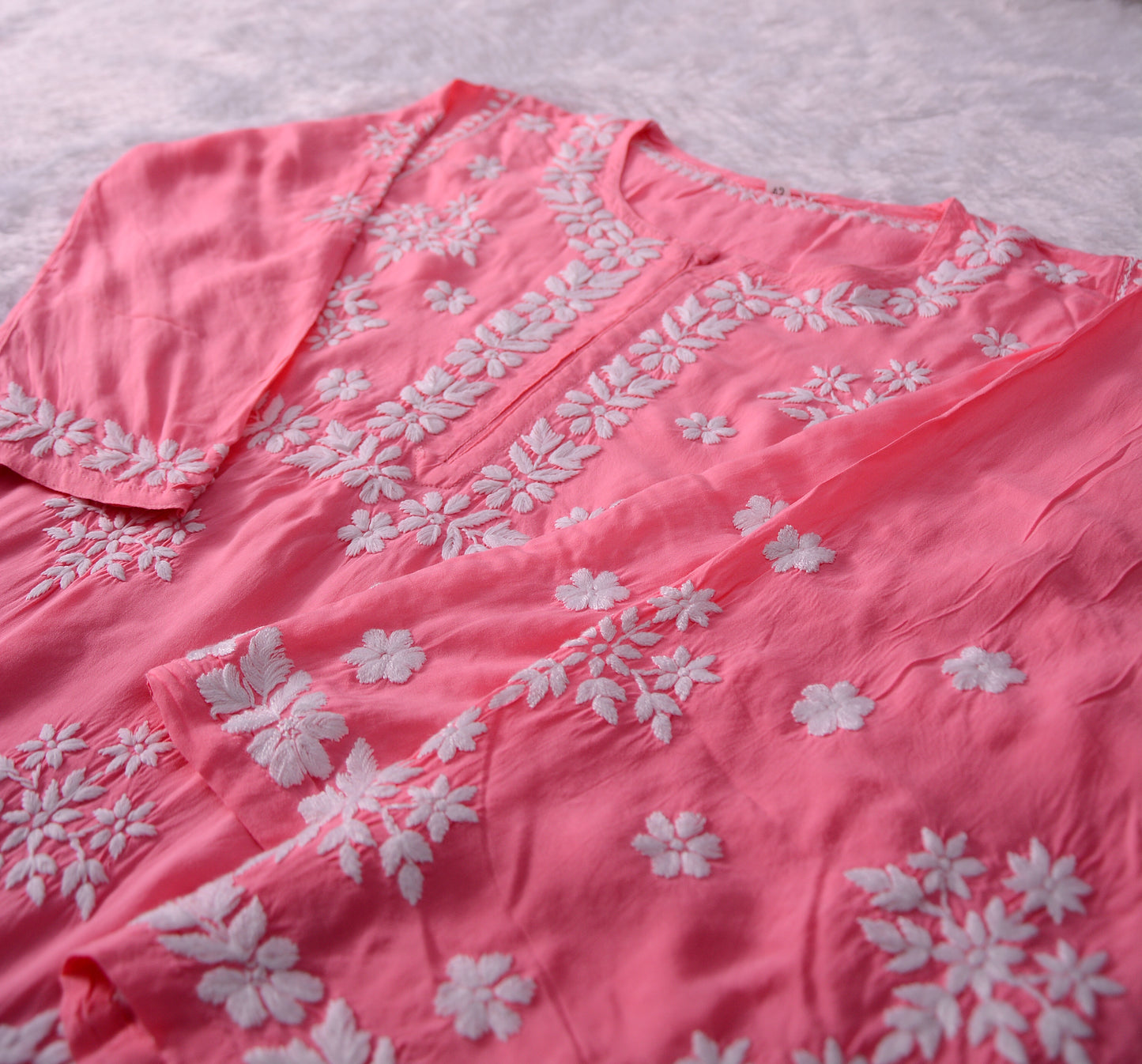Ahana Carrot Modal kurta Set