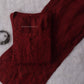 Ektara Red Muslin Mid Long Cord Kurta Set