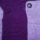 Jasmine Chikankari Plum Purple Muslin kurta Set
