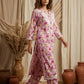 Aaira Onion Pink Mull Cotton Chikankari Kurta Set