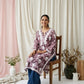 Aarzoo Onion Pink Mull Cotton Long Kurti
