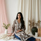 Aarzoo Brown Mull Cotton Long Kurti