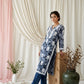 Aarzoo Grey Mull Cotton Long Kurti