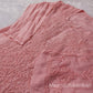 Ektara  Peach Muslin Mid Long Cord Kurta Set