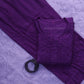 Jasmine Chikankari Plum Purple Muslin kurta Set