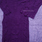 Jasmine Chikankari Plum Purple Muslin kurta Set